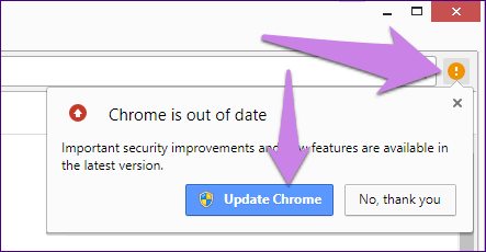 chrome for mac update